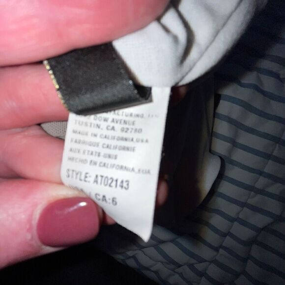 Athena black white polka dot tiered bathing suit 6 - Picture 5 of 5